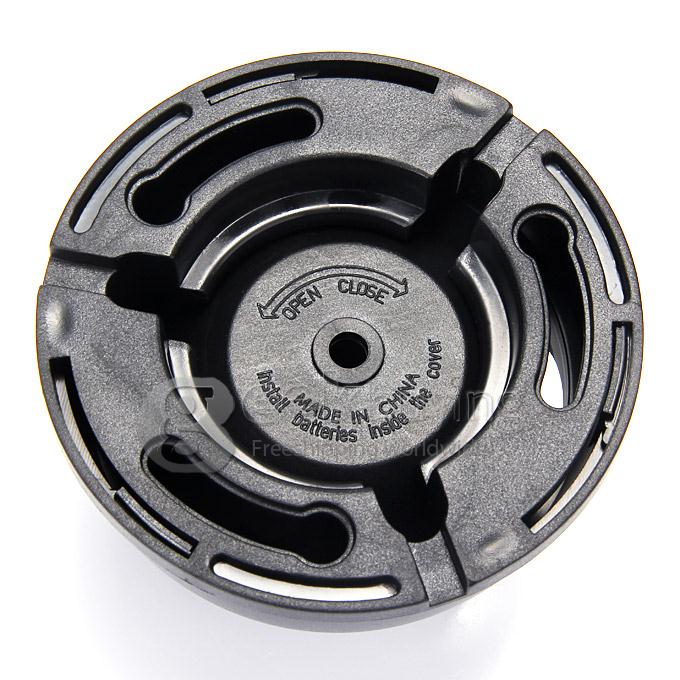 Dummy Camera Imitation Dome Camera With Flashing Red LED For Indoor & Outdoor Security - Black