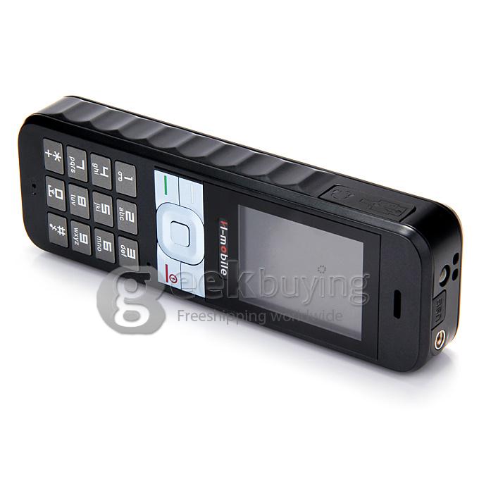 H-Mobile X8 SC6531CA 5600mAh Battery Walkie-talkie Four SIM Card Slot GSM 850/900/1800/1900MHz Multi Language - Black