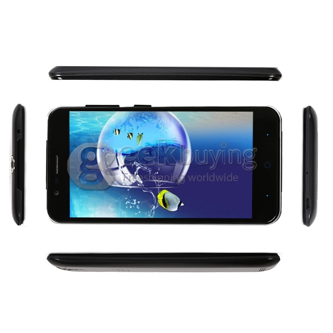 [HK Stock]Elephone P4000 5.0inch 64bit 4G LTE Android 5.1 Smartphone MTK6735 Quad Core 2GB RAM 16GB ROM 4800mAh Battery - Black