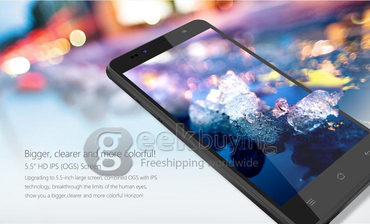 SISWOO C55 5.5inch 4G FDD-LTE Android 5.1 2GB 16GB Smartphone 64bit MTK6753 Octa Core 13.0MP IPS HD Breath Light - Black