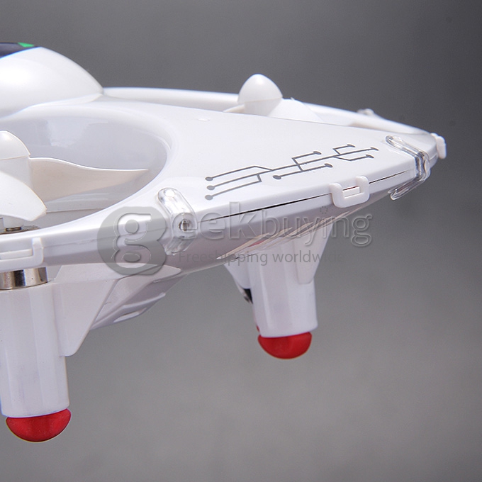 Cheerson CX-31 UFO 2.4G 6-Axis Gyro 3D Eversion With Headless Mode RC Quadcopter Left Hand Throttle - White
