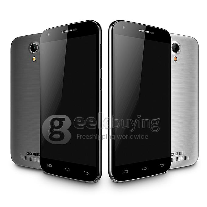[HK Stock] DOOGEE VALENCIA 2 Y100 PRO 5.0inch 2.5D Corning Gorilla Glass 64bit 4G FDD-LTE Android 5.1 Smartphone MTK6735 Quad Core - Silver