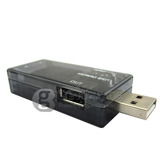 Dual LED Display USB Power Charger Data Transmit Current Voltage Tester USB Detector