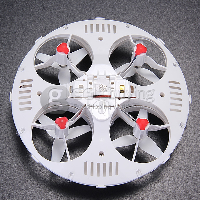 Cheerson CX-31 UFO 2.4G 6-Axis Gyro 3D Eversion With Headless Mode RC Quadcopter Left Hand Throttle - White