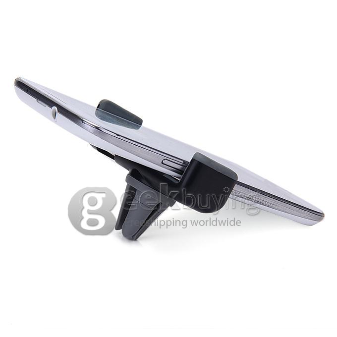 K5 Car Air Vent Mount Cradle Holder For Universal 5 Inch Phone Universal Stand Airframe Car Phone Holder- Black