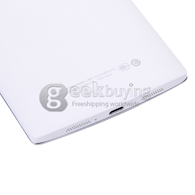 ONEPLUS ONE 5.5Inch CyanogenMod 11.0 3GB 16GB 4G FDD-LTE Smartphone Qualcomm Snapdragon 801 Krait 400 Quad Core 2.5GHz Gorilla Glass 13.0MP OTG NFC - White