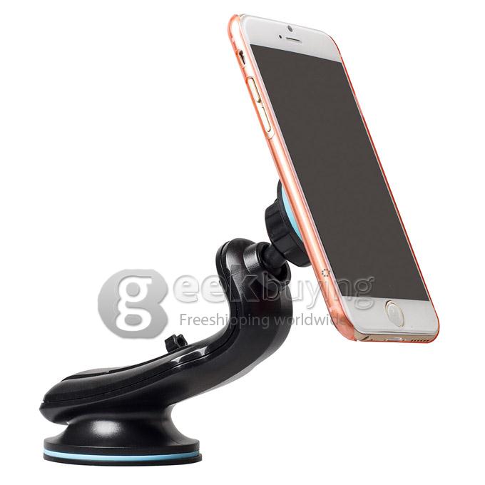 LENTION C500 Colorful Series 360 Degree Spin Car Mount Holder for iPhone iPod Phones PSP GPS iPhone 6s Plus - Blue