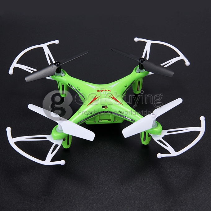 Syma X13 MIRACLE Headless Mode 2.4G 4CH 6-Axis Mini RC Quadcopter RTF GYRO - Green