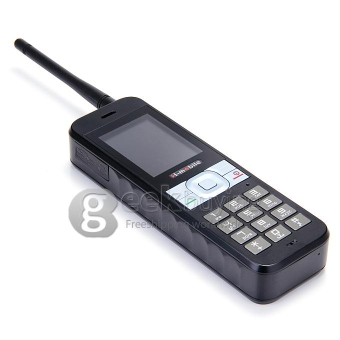 H-Mobile X8 SC6531CA 5600mAh Battery Walkie-talkie Four SIM Card Slot GSM 850/900/1800/1900MHz Multi Language - Black