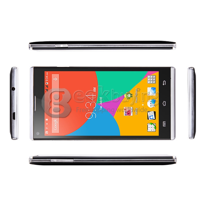 Blackview Crown 5.0Inch IPS HD Screen MTK6592W Octa Core 1.7GHz Cell Phone 2GB+16GB 13.0MP Android4.4.2 3G/GPS - Black