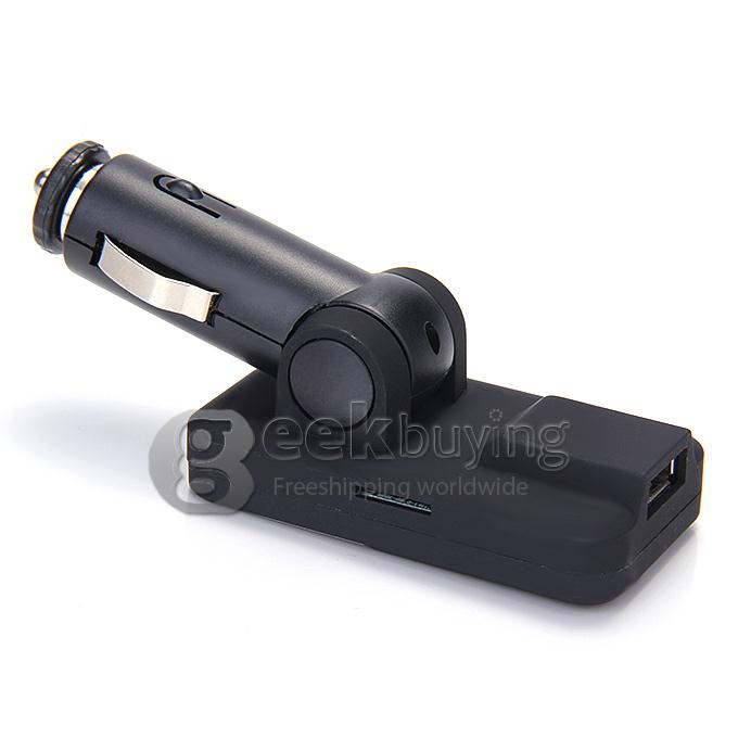 Car Kit MP3 Music Player Wireless FM Transmitter Radio Modulator With MIC Remote Control Support Handsfree SD TF card