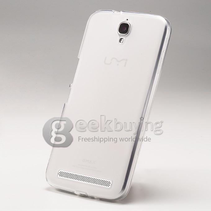 Original Silicone Protective Cover Soft Case for UMI EMAX Smartphone - White