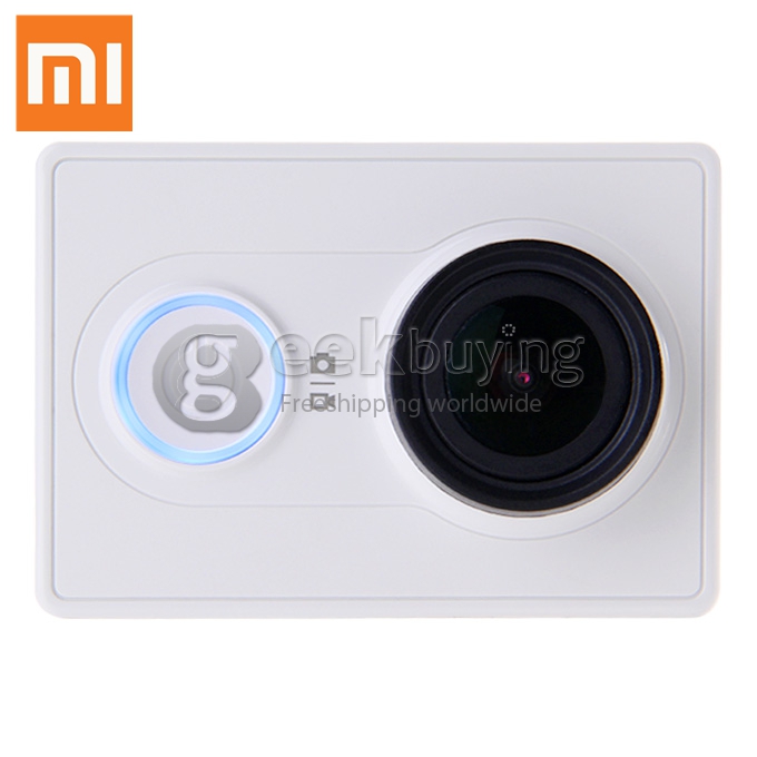 GuiPing Silicone Gel Protective Case for Xiaomi Yi Sport Camera Durable Color : White