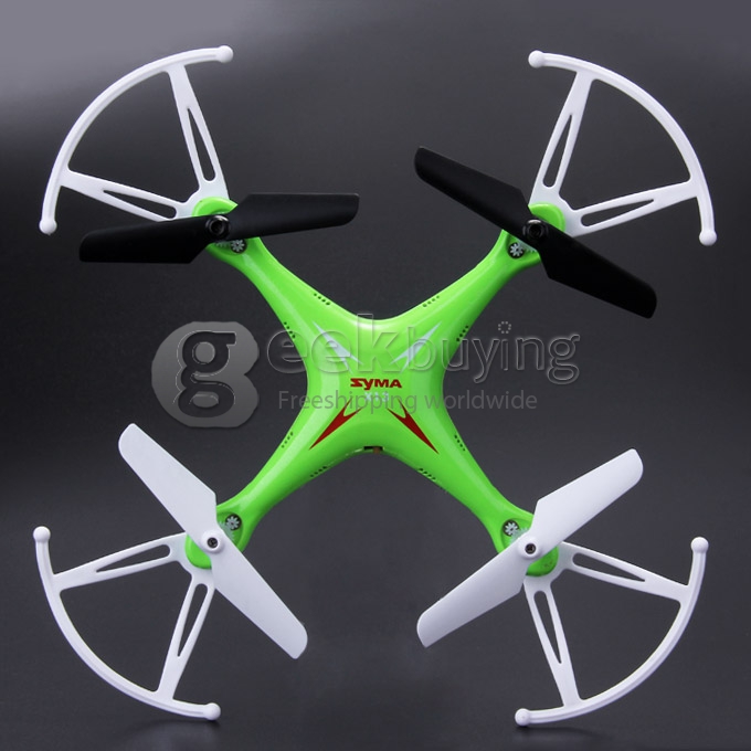 Syma X13 MIRACLE Headless Mode 2.4G 4CH 6-Axis Mini RC Quadcopter RTF GYRO - Green