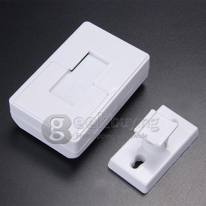 Intelligent Wireless Infrared Sensor Electronic Guest-saluting Doorbell - White