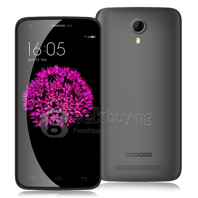 DOOGEE VALENCIA 2 Y100 PRO 5.0inch 2.5D Corning Gorilla Glass 64bit 4G FDD-LTE Android 5.1 Smartphone MTK6735 Quad Core - Grey