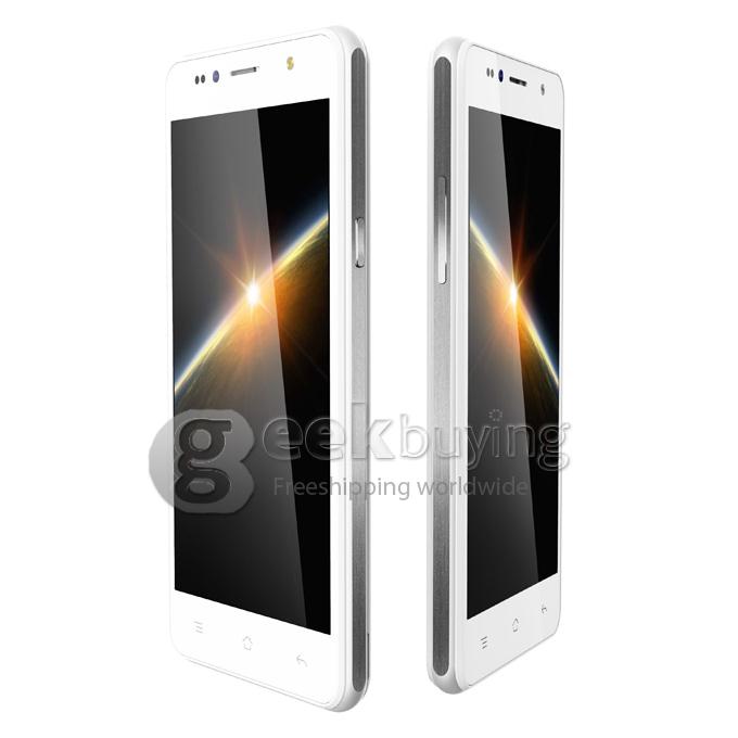 SISWOO C55 5.5inch 4G FDD-LTE Android 5.1 2GB 16GB Smartphone 64bit MTK6735 Quad Core 8.0MP IPS HD Breath Light - White