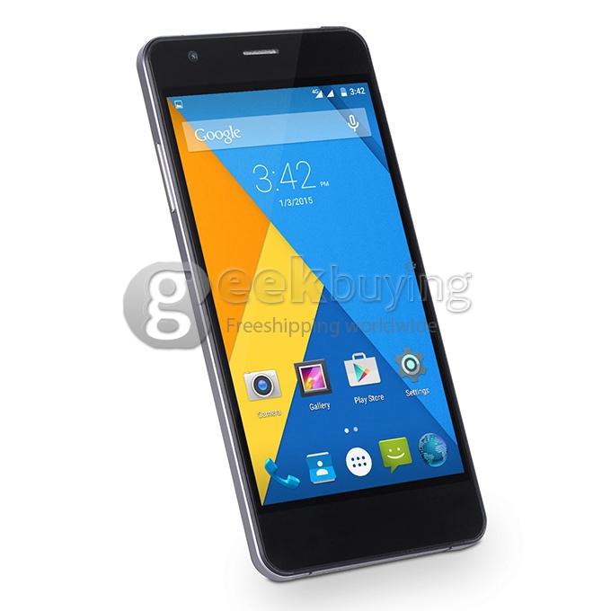 [HK Stock]Elephone P7000 64bit 4G LTE 5.5inch FHD Android 5.0 3GB RAM MTK6752 Octa Core 1.7GHz Smartphone 13.0MP Dual Camera - Black