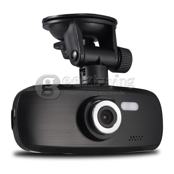 G1WT Full HD 1080P 2.7Inch 120 Degree Wide Angle G-Sensor Motion Detection HDMI/USB/AV-Out Car DVR Recorder - Black