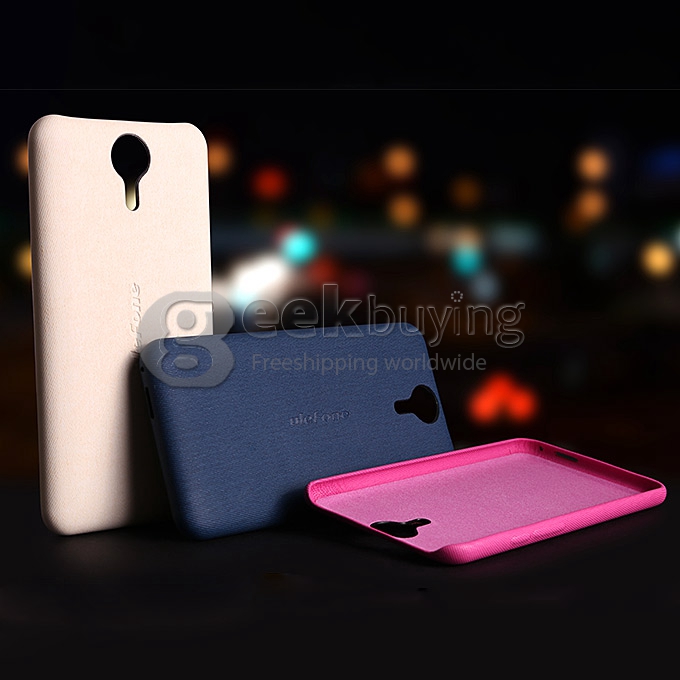 Protective Cover Case Fabric Art Style Case for Ulefone Be Touch / Be Touch 2 Smartphone - Blue