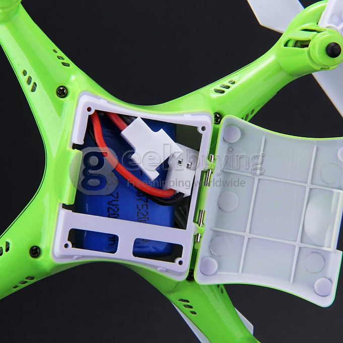Syma X13 MIRACLE Headless Mode 2.4G 4CH 6-Axis Mini RC Quadcopter RTF GYRO - Green