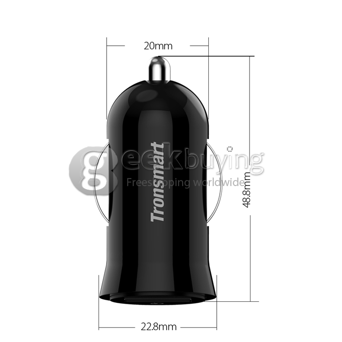 [Spain Stock] Tronsmart Quick Charge 2.0 18W USB Car Charger for Samsung Galaxy S6,S6 Edge,Note 4,Note Edge/ Google Nexus 6/ Sony Xperia Z4,Z3/ HTC One M9,One M8/ Xiaomi Mi3,Mi4,Mi Note/ Asus Zenfone 2 and more