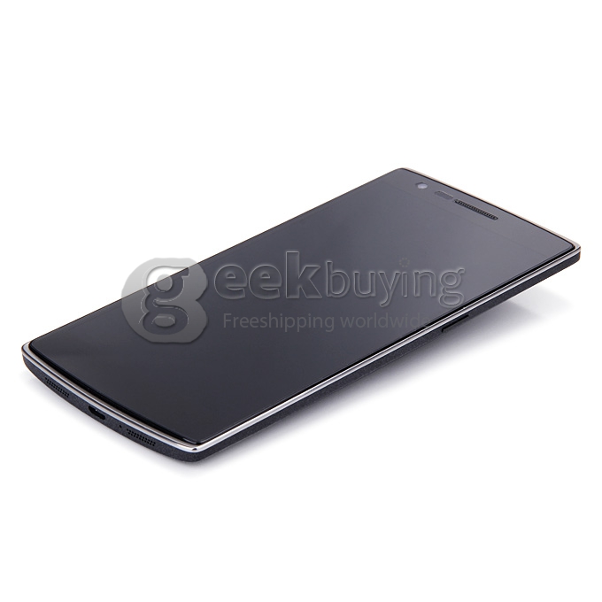 ONEPLUS ONE 5.5Inch LTPS Screen CyanogenMod 11.0 OS 3GB 64GB 4G FDD-LTE Smartphone Qualcomm Snapdragon 801(8974AC) Krait 400 Quad Core 2.5GHz 13.0MP OTG NFC - Black