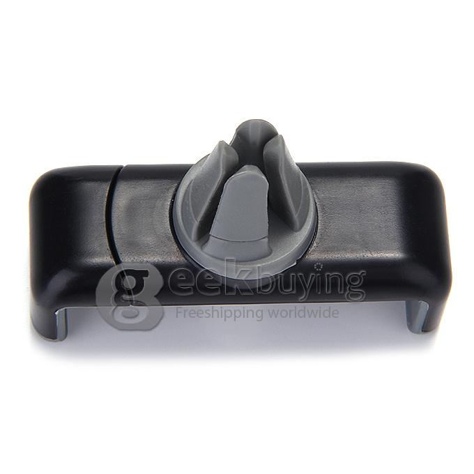 K5 Car Air Vent Mount Cradle Holder For Universal 5 Inch Phone Universal Stand Airframe Car Phone Holder- Black