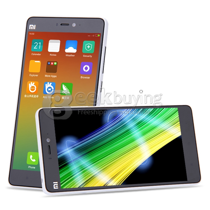 [HK Stock][EU Version]Xiaomi Mi 4i/mi4i 5.0Inch 4G FDD-LTE Android 5.0 2GB 16GB Smartphone 64-bit Snapdragon615 Octa Core 1.7GHz 13.0MP - White