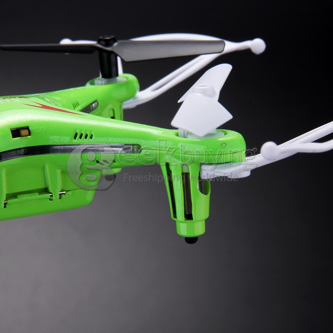 Syma X13 MIRACLE Headless Mode 2.4G 4CH 6-Axis Mini RC Quadcopter RTF GYRO - Green