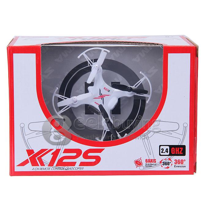 Syma X12S Nano Quadcopter 6-Axis Gyro 2.4G RC with Protective Guards
