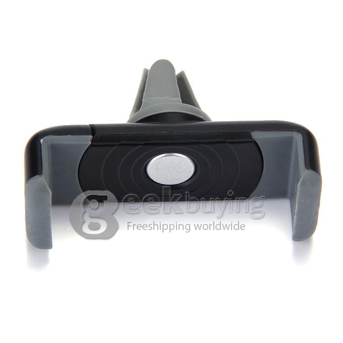 K5 Car Air Vent Mount Cradle Holder For Universal 5 Inch Phone Universal Stand Airframe Car Phone Holder- Black
