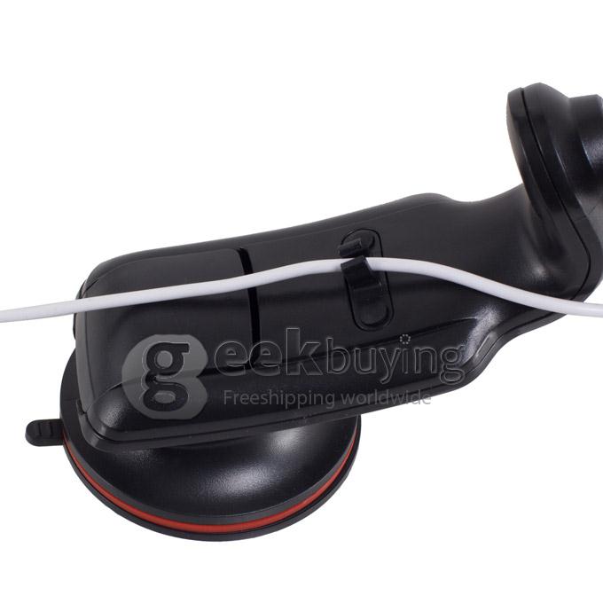 LENTION C500 Colorful Series 360 Degree Spin Car Mount Holder for iPhone iPod Phones PSP GPS iPhone 6s Plus - Blue