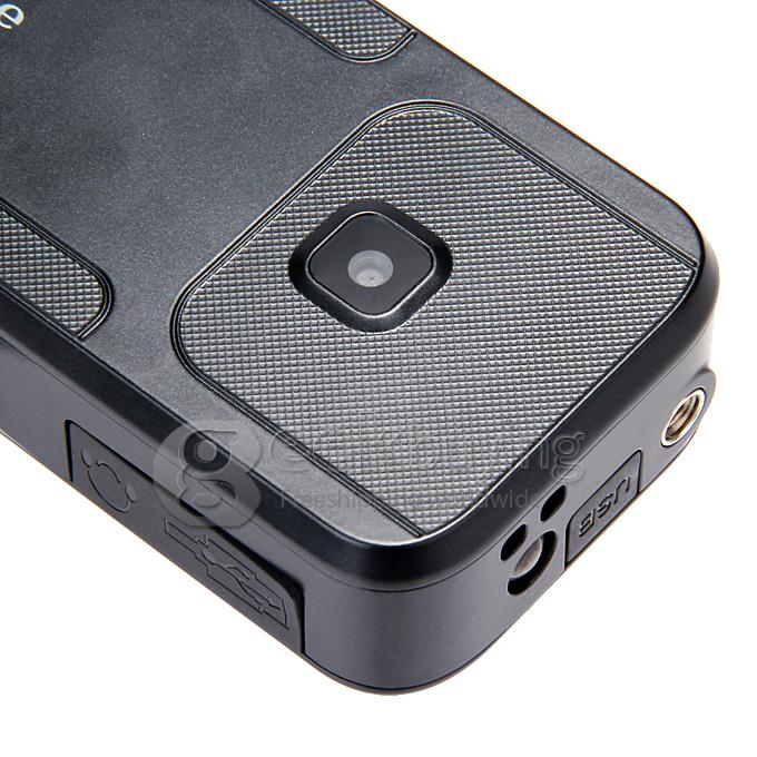 H-Mobile X8 SC6531CA 5600mAh Battery Walkie-talkie Four SIM Card Slot GSM 850/900/1800/1900MHz Multi Language - Black