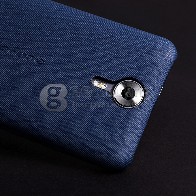 Protective Cover Case Fabric Art Style Case for Ulefone Be Touch / Be Touch 2 Smartphone - Blue