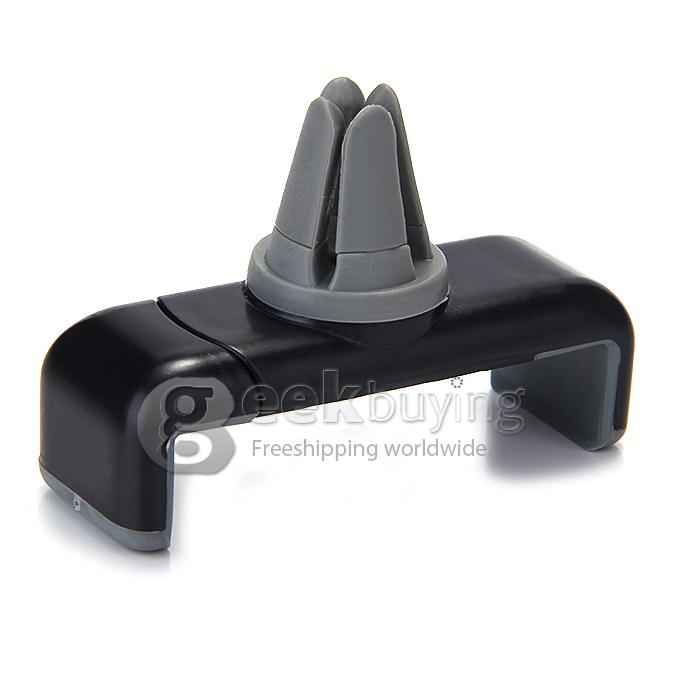 K5 Car Air Vent Mount Cradle Holder For Universal 5 Inch Phone Universal Stand Airframe Car Phone Holder- Black