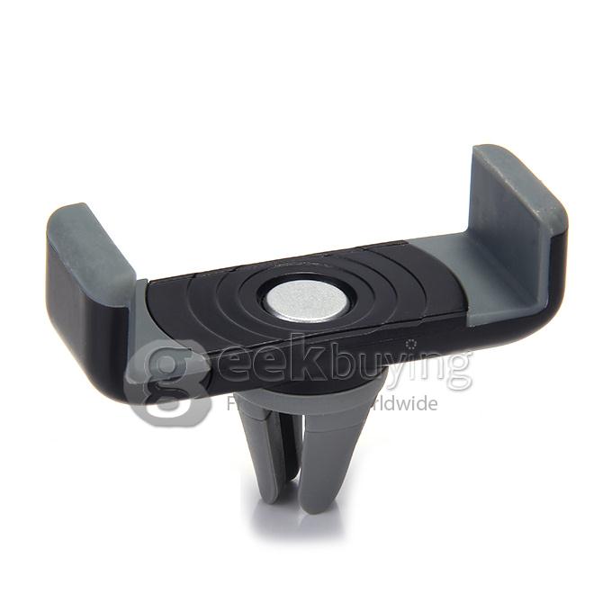 K5 Car Air Vent Mount Cradle Holder For Universal 5 Inch Phone Universal Stand Airframe Car Phone Holder- Black