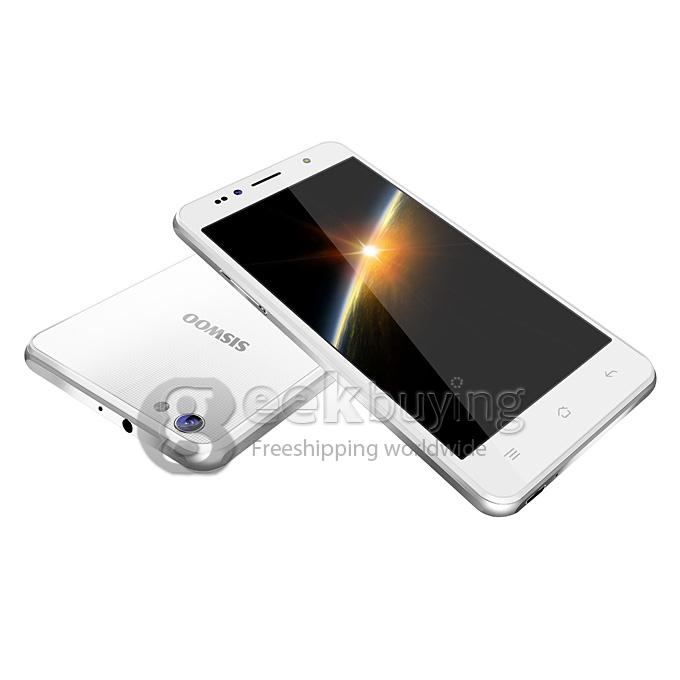 SISWOO C55 5.5inch 4G FDD-LTE Android 5.1 2GB 16GB Smartphone 64bit MTK6735 Quad Core 8.0MP IPS HD Breath Light - White