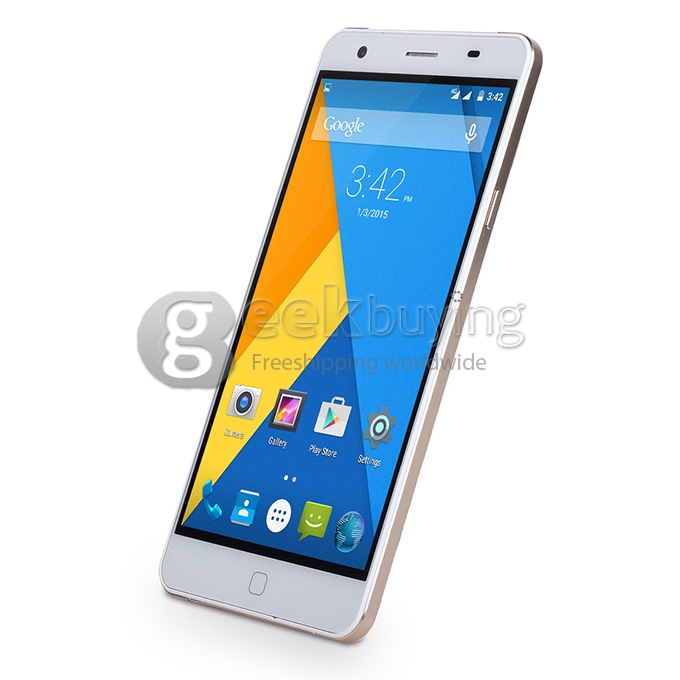 [HK Stock]Elephone P7000 64bit 4G LTE 5.5inch FHD Android 5.0 3GB RAM MTK6752 Octa Core 1.7GHz Smartphone 13.0MP Dual Camera - White