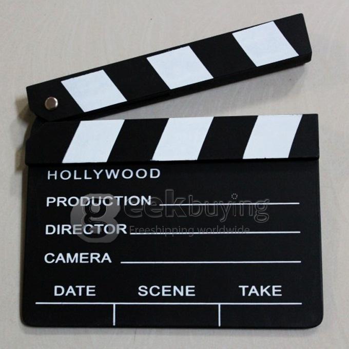 Hollywood Wooden Clapper Board Small Size