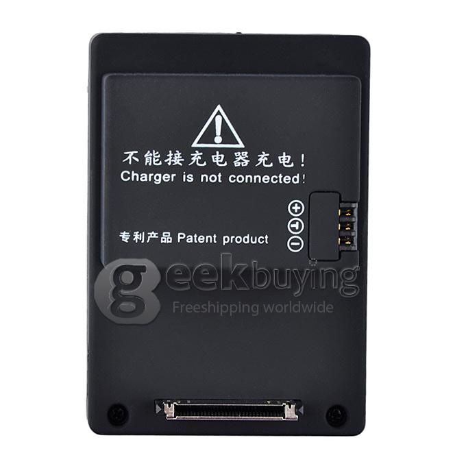 3.7V 2300mAh Extended Record Time Battery & Waterproof Backdoor Case For GoPro BacPac Hero 3