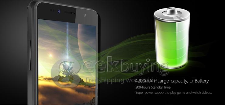 SISWOO C55 5.5inch 4G FDD-LTE Android 5.1 2GB 16GB Smartphone 64bit MTK6735 Quad Core 8.0MP IPS HD Breath Light - White