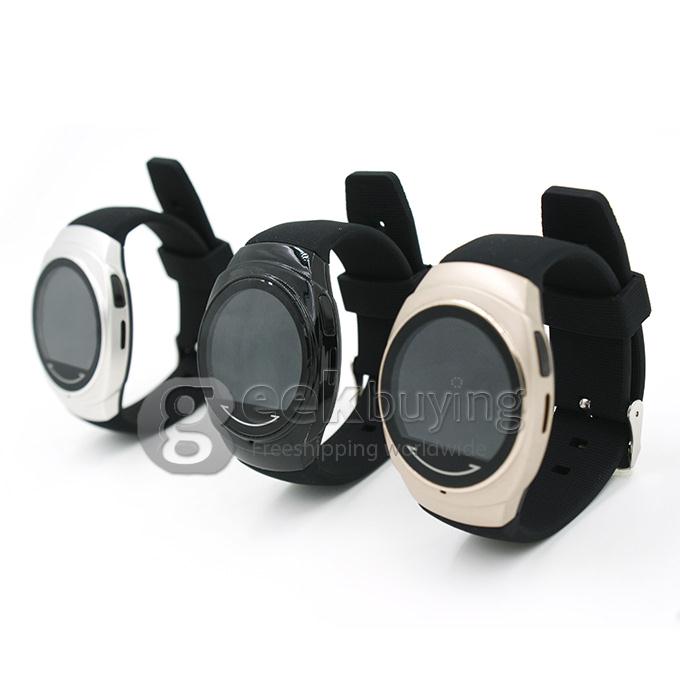 UO Bluetooth Smart Sports Watch Pedometer Stopwatch BT4.0 Waterproof For Andriod IOS - Black