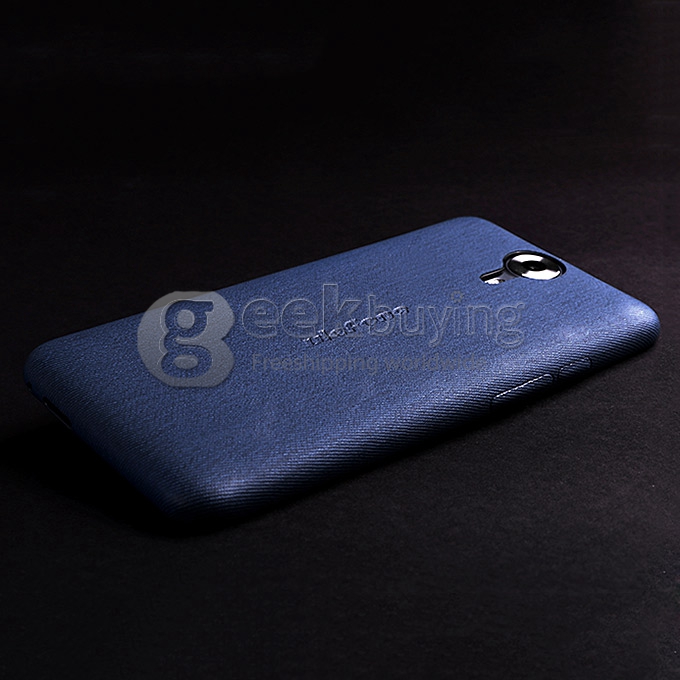Protective Cover Case Fabric Art Style Case for Ulefone Be Touch / Be Touch 2 Smartphone - Blue