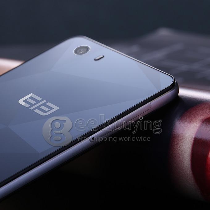 Elephone S2 Plus 5.5inch 4G FDD-LTE Android 5.1 Smartphone MTK6735 Quad Core 2GB 16GB 13.0MP Dual Side Glass Smart Wake Miracast - Dark Blue