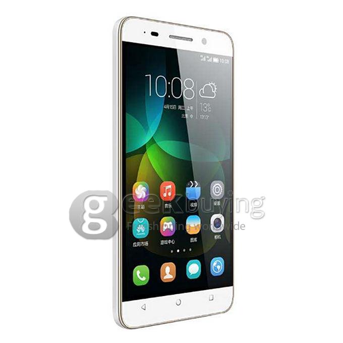 HUAWEI Honor 4C(CHM-UL00) 5.0inch 4G LTE Android 4.4 2GB 8GB Smartphone HiSilicon Kirin 620 Octa Core 1.2GHz 13MP- White