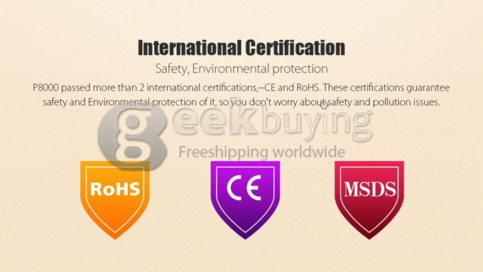 Elephone P8000 5.5 inch FHD 4G LTE Android 5.1 3GB 16GB Smartphone 64bit MTK6753 Octa Core 13.0MP Touch ID 4165mAh -Black