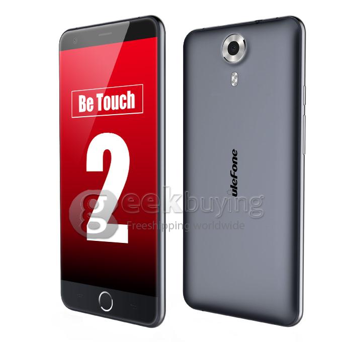 Ulefone Be Touch 2 5.5inch FHD 4G LTE Smartphone Android 5.1 3GB 16GB 64bit MT6752 Octa Core 1.7 GHz 13.0MP - Metal Grey