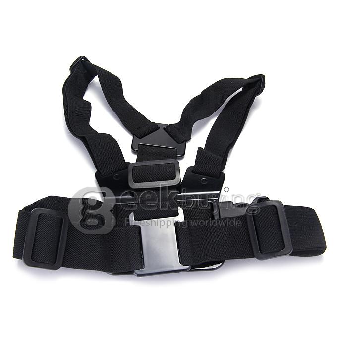 Head Strap Mount + Chest Harness for GoPro HD Hero 4 3+ 3 2 GoPro Accessories