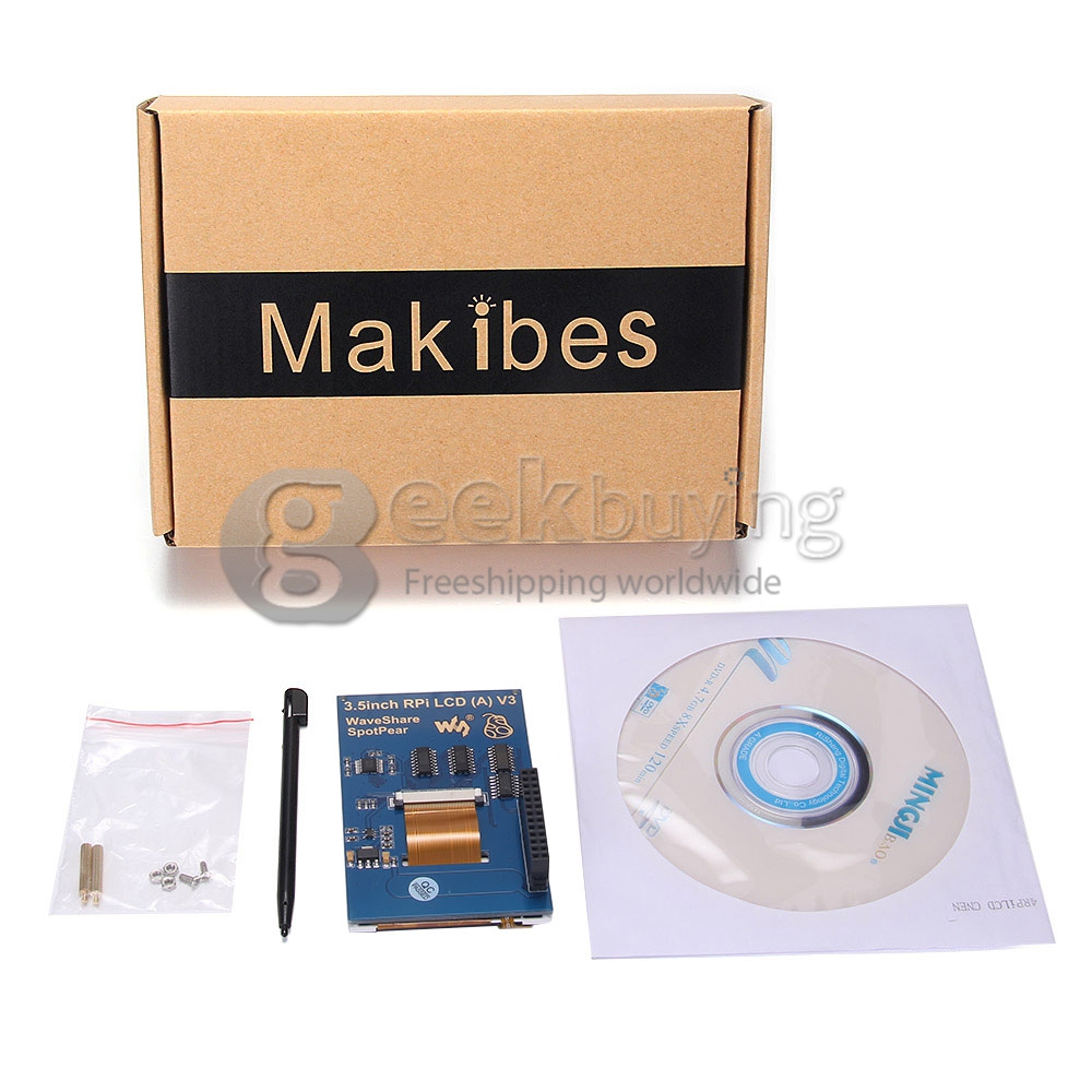 [Germany Stock]3.5 inch Touch Screen TFT LCD (A) 320*480 Designed for Raspberry Pi RPi 2